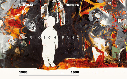 “L’ultima guerra di Mario Schifano 1988-1998” in mostra al Castello Gamba sino al 25 settembre
