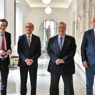Lugano, ricevuto a Palazzo Civico l'ambasciatore della Georgia in Svizzera