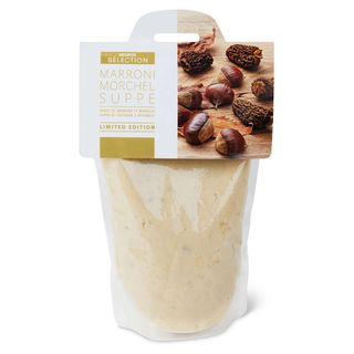 La Zuppa di castagne e spugnole Sélection venduta da Migros contiene noci non dichiarate come allergene a causa di un errore nell’imballaggio
