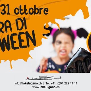 Crociera di Halloween sul lago di Lugano