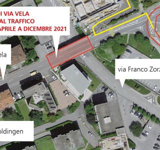 Mendrisio: risanamento del ponte di via Vela. Transito interrotto fino alla fine dell’anno