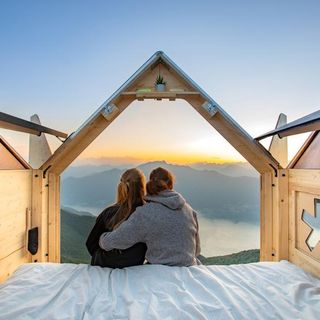 Un tramonto da non perdere? Quello dello Starsbox di Monte Gambarogno