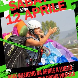 Scuola di parapendio: Open Day gratuiti con l'Aero Club Biella, si parte il 12 aprile.