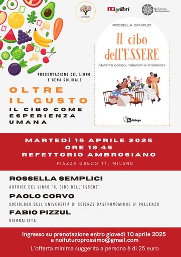Il cibo dell’essere: un viaggio tra nutrimento, relazioni e tradizioni Il cibo dell’essere: un viaggio tra nutrimento, relazioni e tradizioni