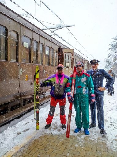 Borgo San Dalmazzo e Breil sur Roya hanno celebrato il gemellaggio con il treno storico [FOTO E VIDEO]
