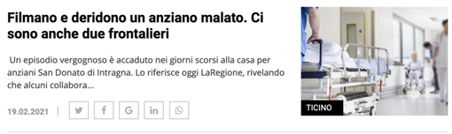 Frontalieri presi di mira dalla Lega dei Ticinesi per un video su una chat che deride un malato di Alzheimer