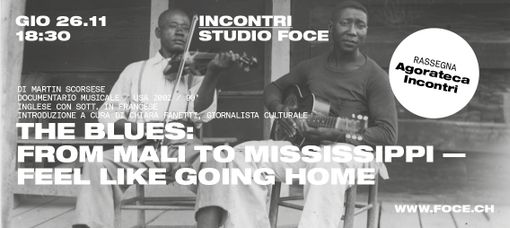 Lugano, si proietta il documentario musicale di Martin Scorsese "The Blues: From Mali To Mississippi - Feel Like Going Home" Lugano, si proietta il documentario musicale di Martin Scorsese "The Blues: From Mali To Mississippi - Feel Like Going Home"