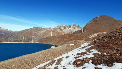 La pale eoliche del passo del Gries La pale eoliche del passo del Gries