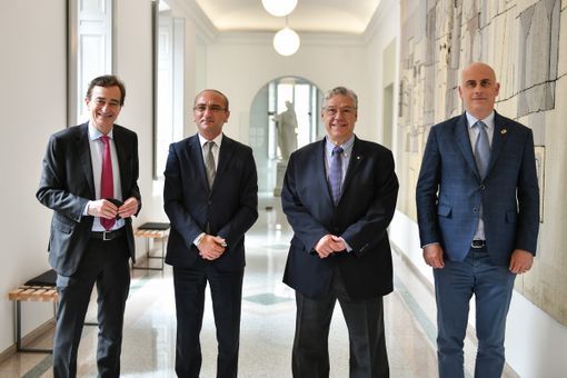 Lugano, ricevuto a Palazzo Civico l'ambasciatore della Georgia in Svizzera