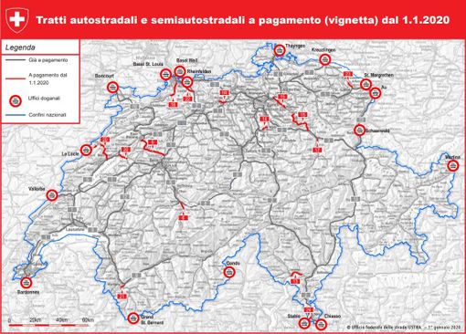 Vignetta svizzera 2021: da dicembre in vendita il contrassegno per viaggiare sulle autostrade elvetiche Vignetta svizzera 2021: da dicembre in vendita il contrassegno per viaggiare sulle autostrade elvetiche