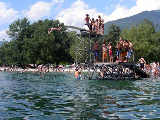 Panoramica sui 5 lidi del Ticino più cool e social: il lido di Ascona