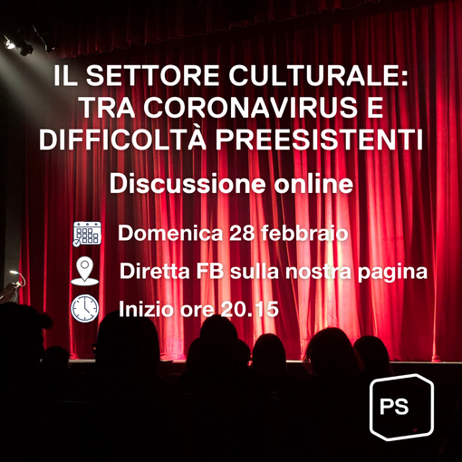 Il settore culturale tra Coronavirus e difficoltà preesistenti: discussione online