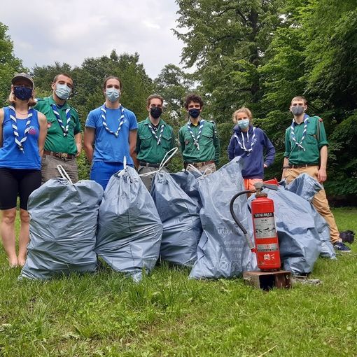 Una Città più pulita, grazie alla Buona Azione della Brigata Scout di Locarno