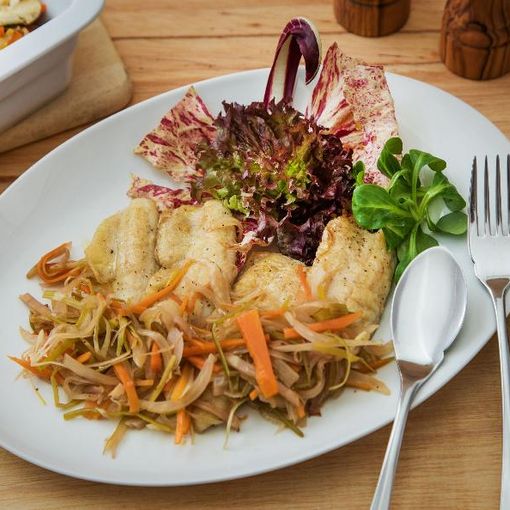 Filetto di coregone in carpione