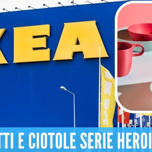 Anche in Svizzera IKEA richiama piatti, ciotole e tazze delle serie Heroisk e Talrika: possono provocare bruciature