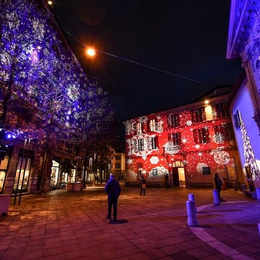 Luci di Natale a Lugano