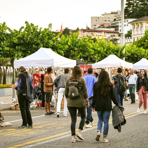 Mercatino sul Lungolago di Lugano tutte le domeniche di maggio