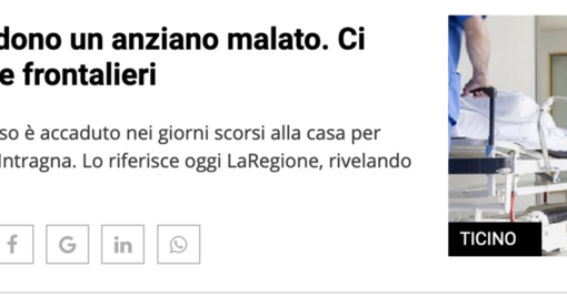 Frontalieri presi di mira dalla Lega dei Ticinesi per un video su una chat che deride un malato di Alzheimer