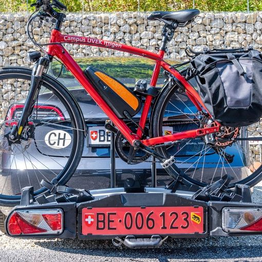 In Svizzera è in arrivo la terza targa per portabici posteriore