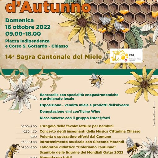 &quot;Festa d'autunno&quot;: si avvicina il tradizionale evento nella città di Chiasso