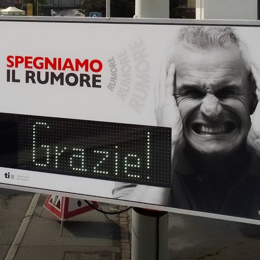 “Spegniamo il rumore!”, per la salute e l’ambiente del Ticino
