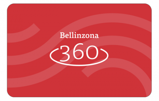 E’ entrata in vigore la nuova tessera “Bellinzona 360”