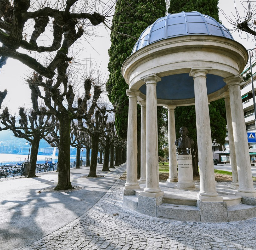 Il tempietto restaurato