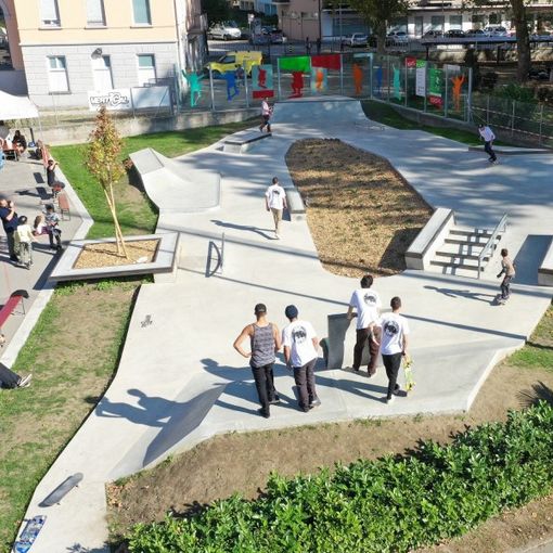 Lo skate plaza di Bellinzona