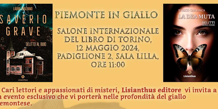 Salone Internazione del Libro di Torino: il Piemonte si tinge di giallo