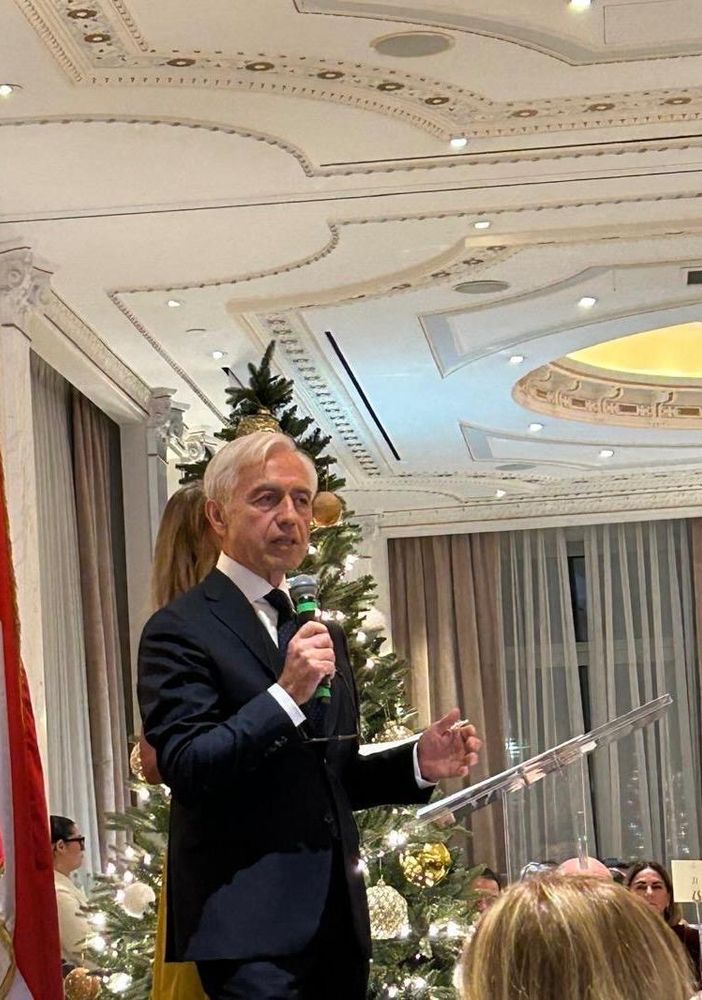 Sua Eccellenza Alberto di Luca, Ambasciatore del Sovrano Militare Ordine di Malta presso il Principato di Monaco