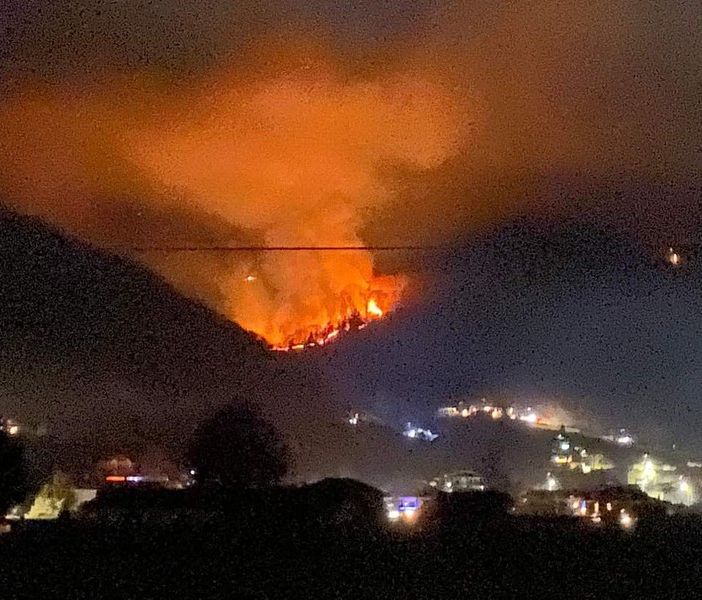 In Ticino vige il divieto assoluto di accendere fuochi all’aperto