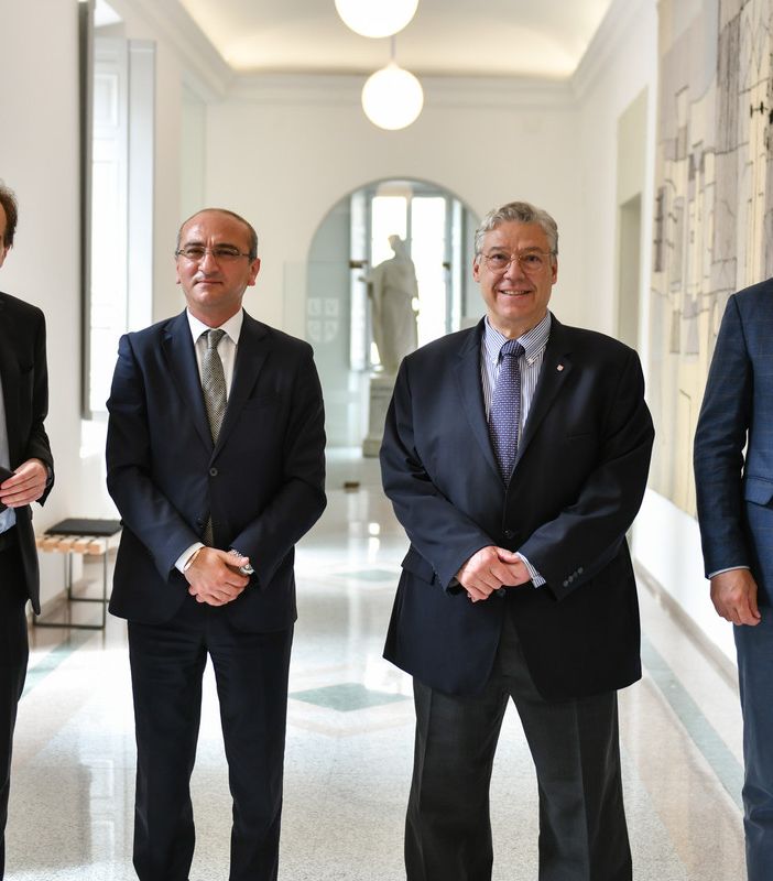 Lugano, ricevuto a Palazzo Civico l'ambasciatore della Georgia in Svizzera