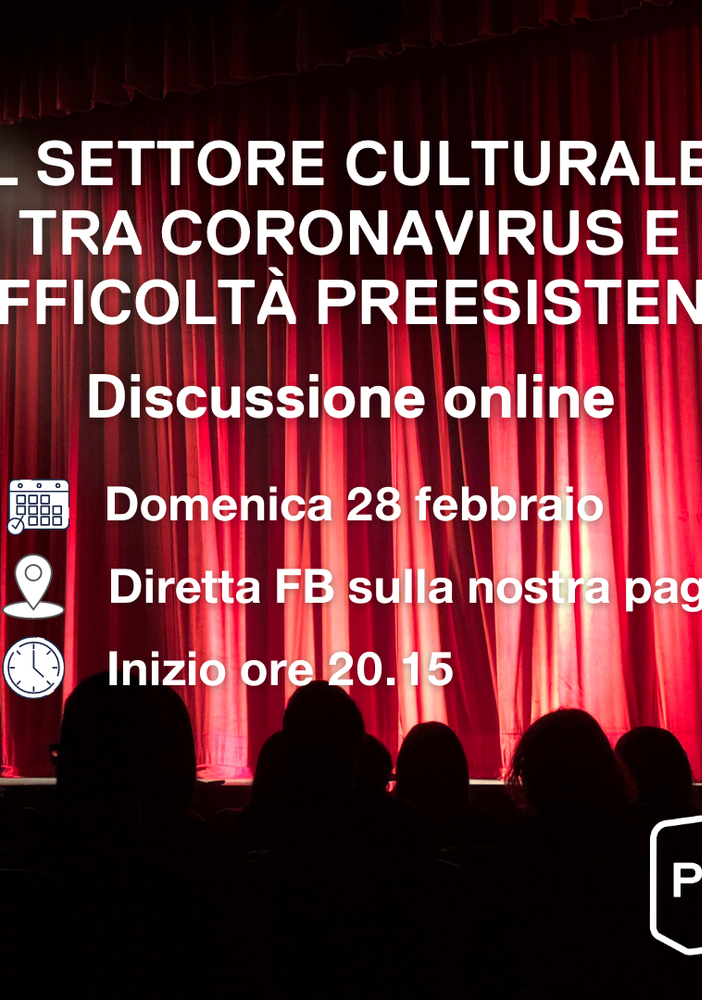 Il settore culturale tra Coronavirus e difficoltà preesistenti: discussione online