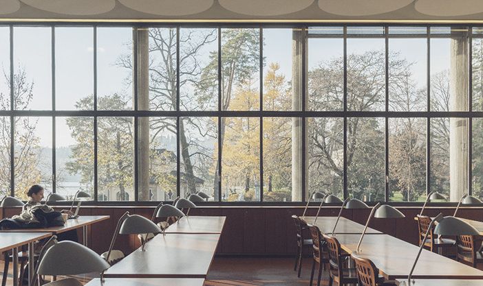 La biblioteca di Lugano