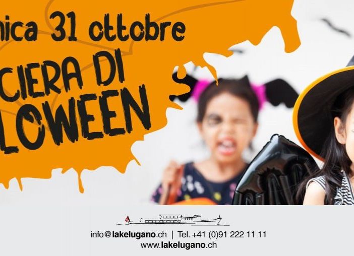 Crociera di Halloween sul lago di Lugano