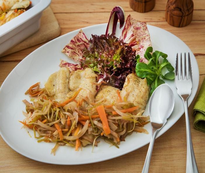 Filetto di coregone in carpione