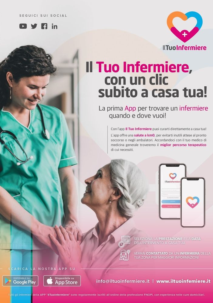 Iltuoinfermiere.it: i migliori infermieri a casa tua grazie ad un'app