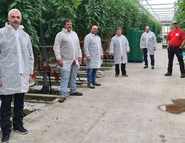 Un'istantanea dell'incontro