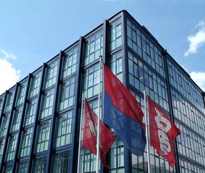 L'immobile dell'Istituto di ricerca in biomedica