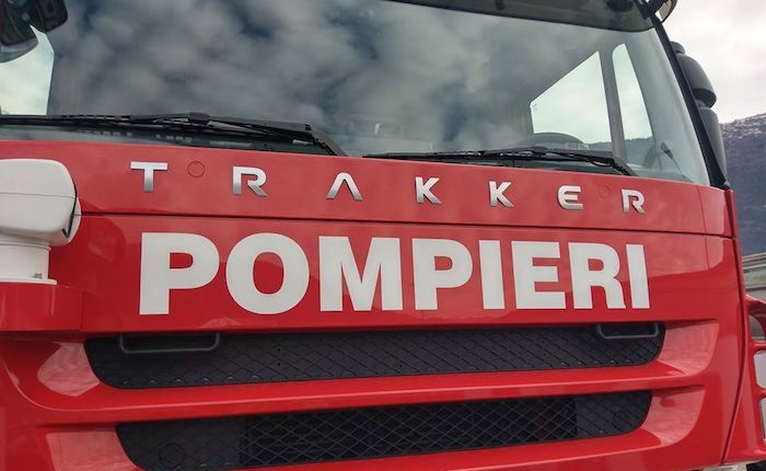 Principio d'incendio in una ditta che produce integratori alimentari, in via Riale Righetti a Bellinzona