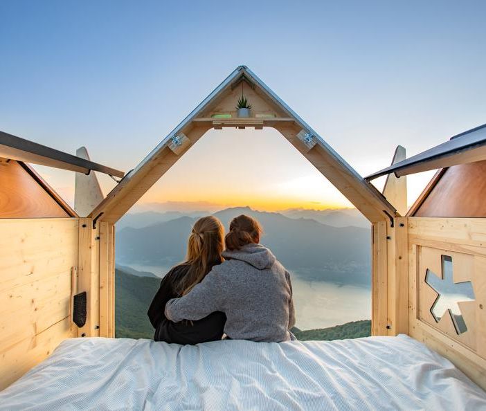 Un tramonto da non perdere? Quello dello Starsbox di Monte Gambarogno