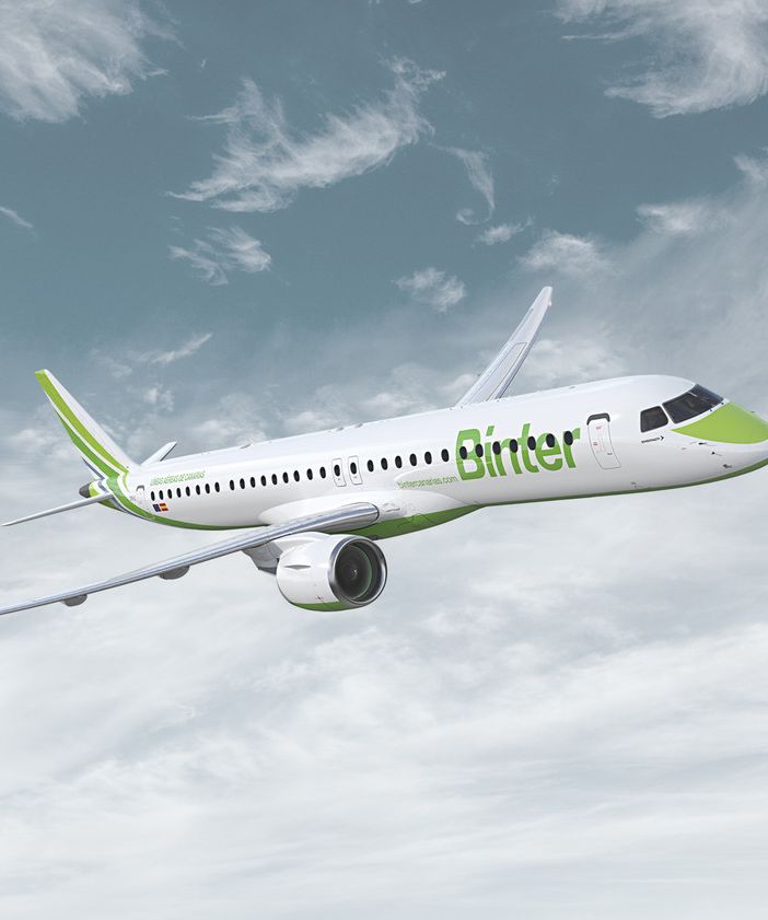 Binter e Embraer concludono l'acquisto di cinque nuovi aerei per 389 milioni di dollari