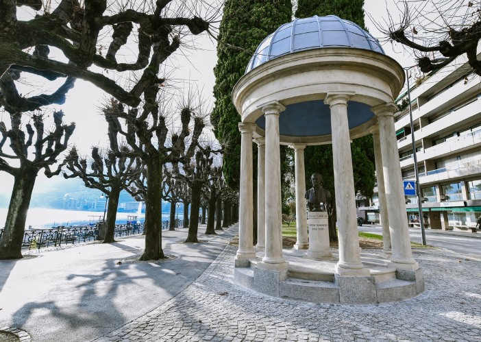 Il tempietto restaurato