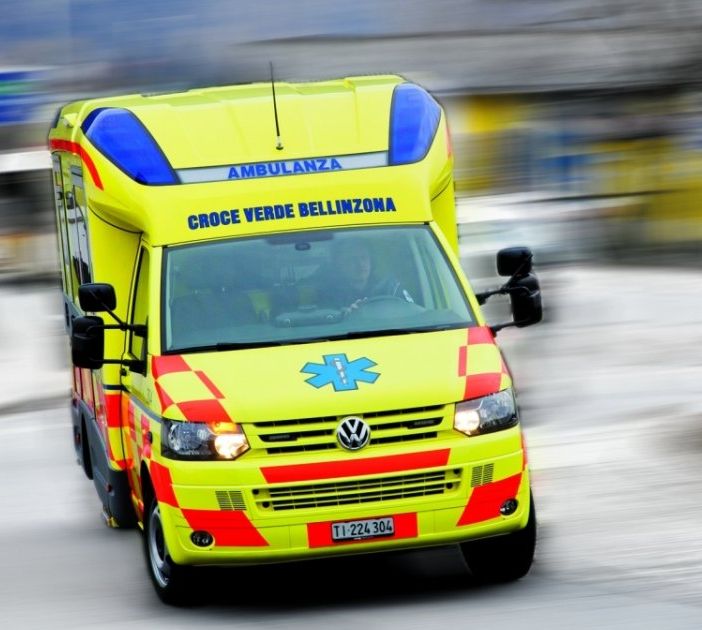 Canton Ticino, operaio di 22 anni precipita da dieci metri: è grave