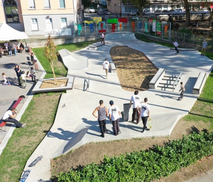 Lo skate plaza di Bellinzona