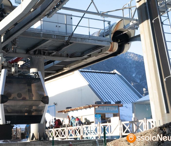 Downhill, la Nazionale svizzera s'è allenata in Vigezzo