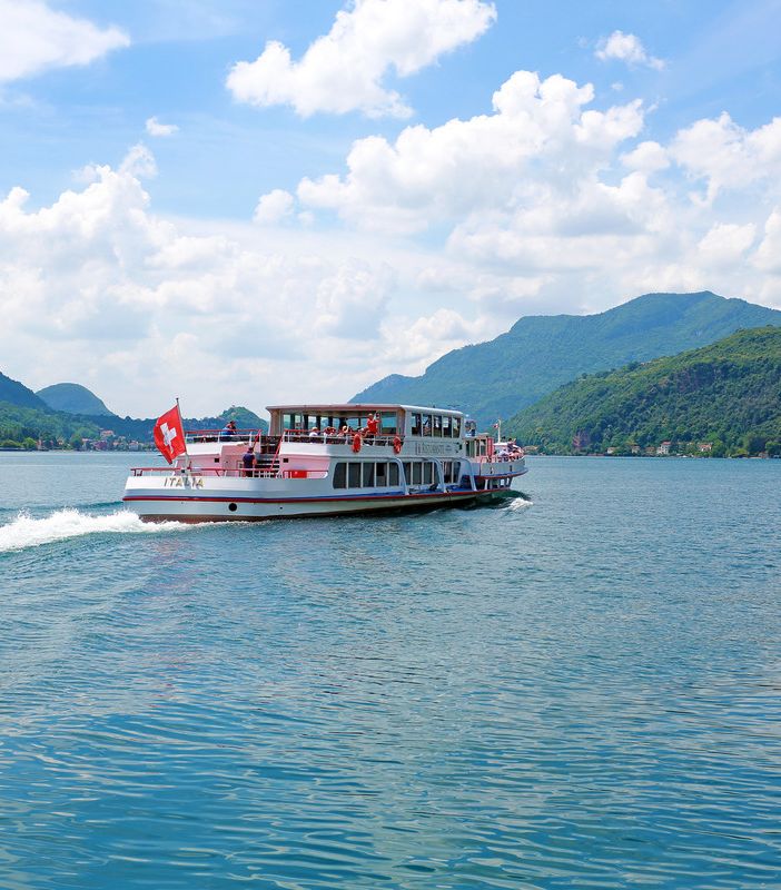 Un nuovo pontile di navigazione sul lago Ceresio
