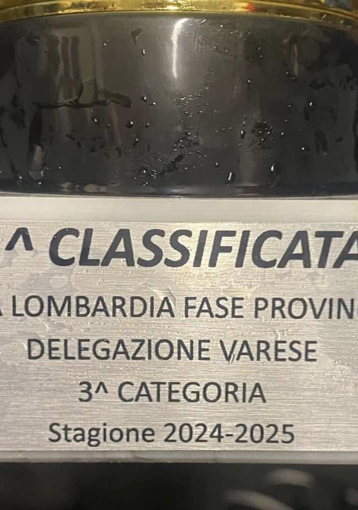 L'Asd Ponte Tresa vince la Coppa di Lombardia e la dedica è tutta per Daniele: «A lui è dedicata la vittoria affinché vinca anche lui»