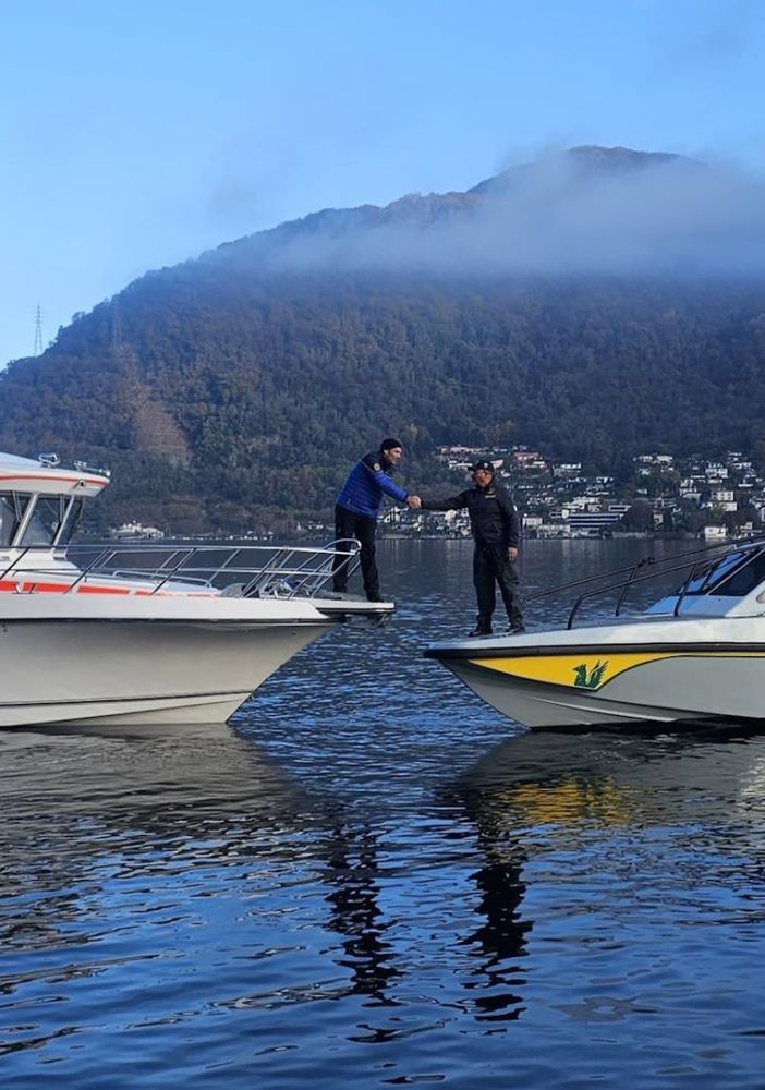 Iniziati sul lago Ceresio i pattugliamenti congiunti di Italia e Svizzera