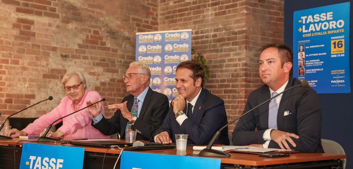 Meno tasse più lavoro, a Piacenza  un convegno per la  ripartenza del Paese